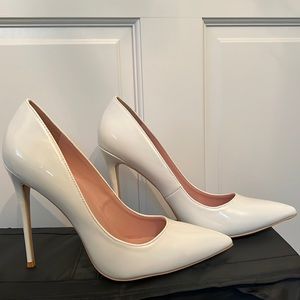Elisabet Lang White Heels